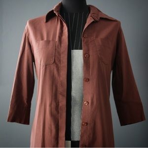 Chocolate dress/ shirt